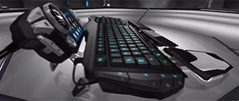 Un clavier de competition