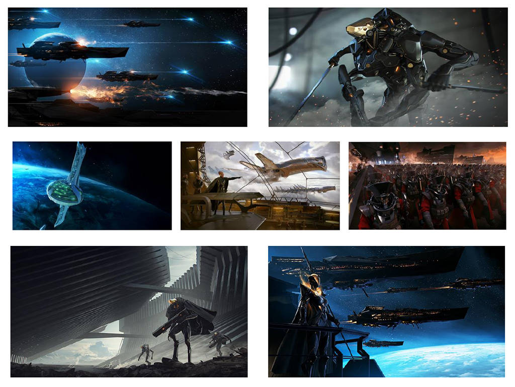 Des concept arts d'Endless Space 2 vendus aux enchères