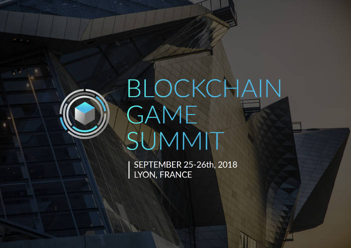 Blockchain Game Summit, les 25 et 26 septembre 2018 à Lyon